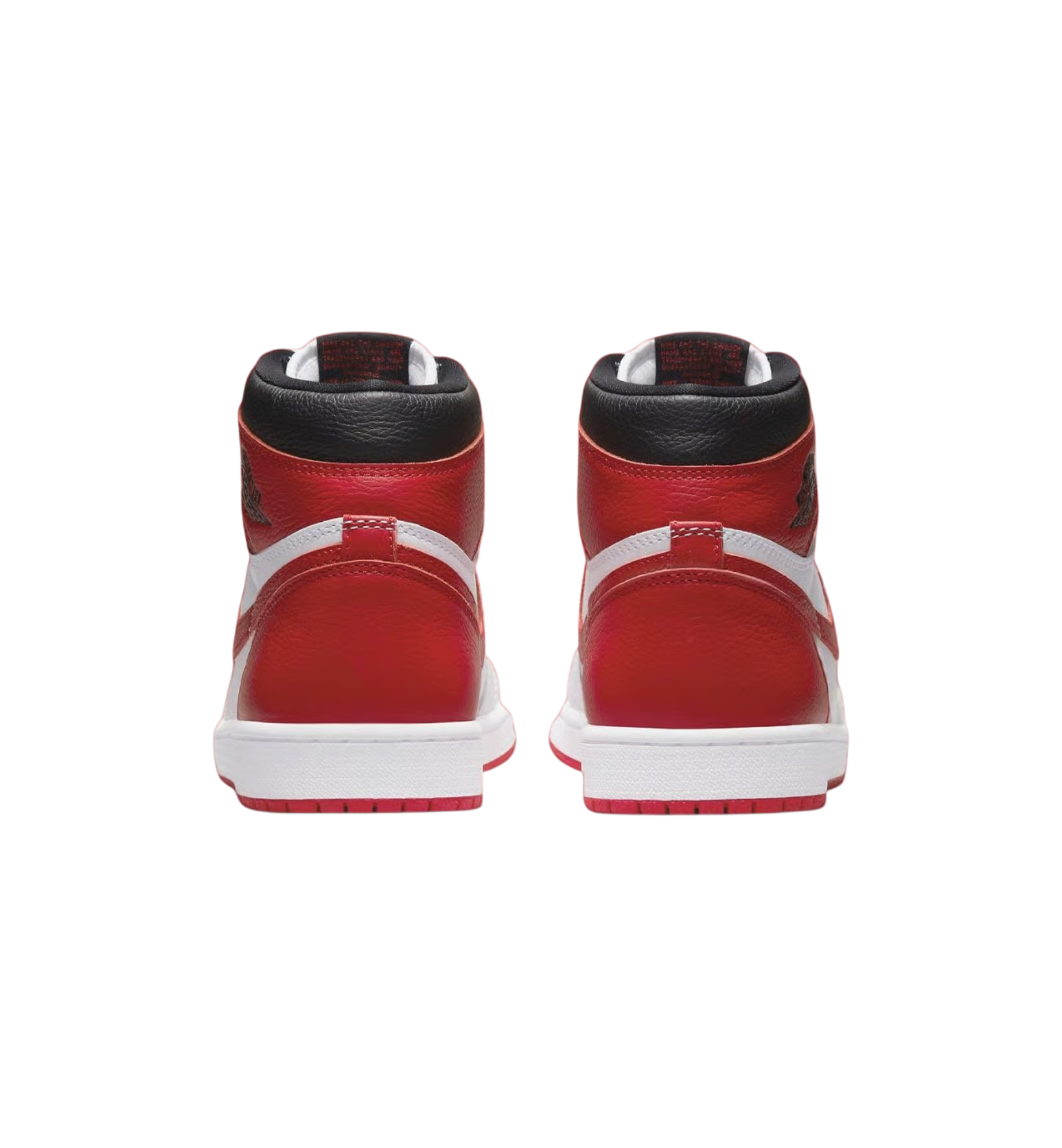 Air Jordan 1 Retro High OG Heritage heel view at Stashed UAE