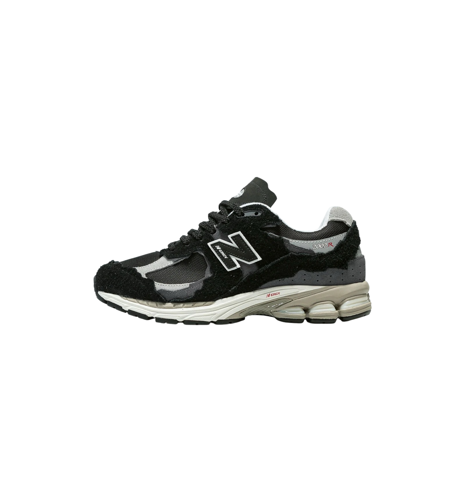 New Balance 2002R Protection Pack Black Grey at Stashed UAE