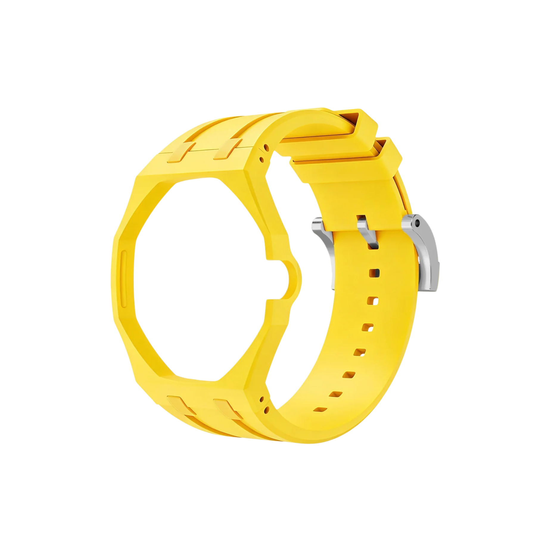 Swatch x Audemars Piguet Rubber Bracelet Yellow at Stashed UAE