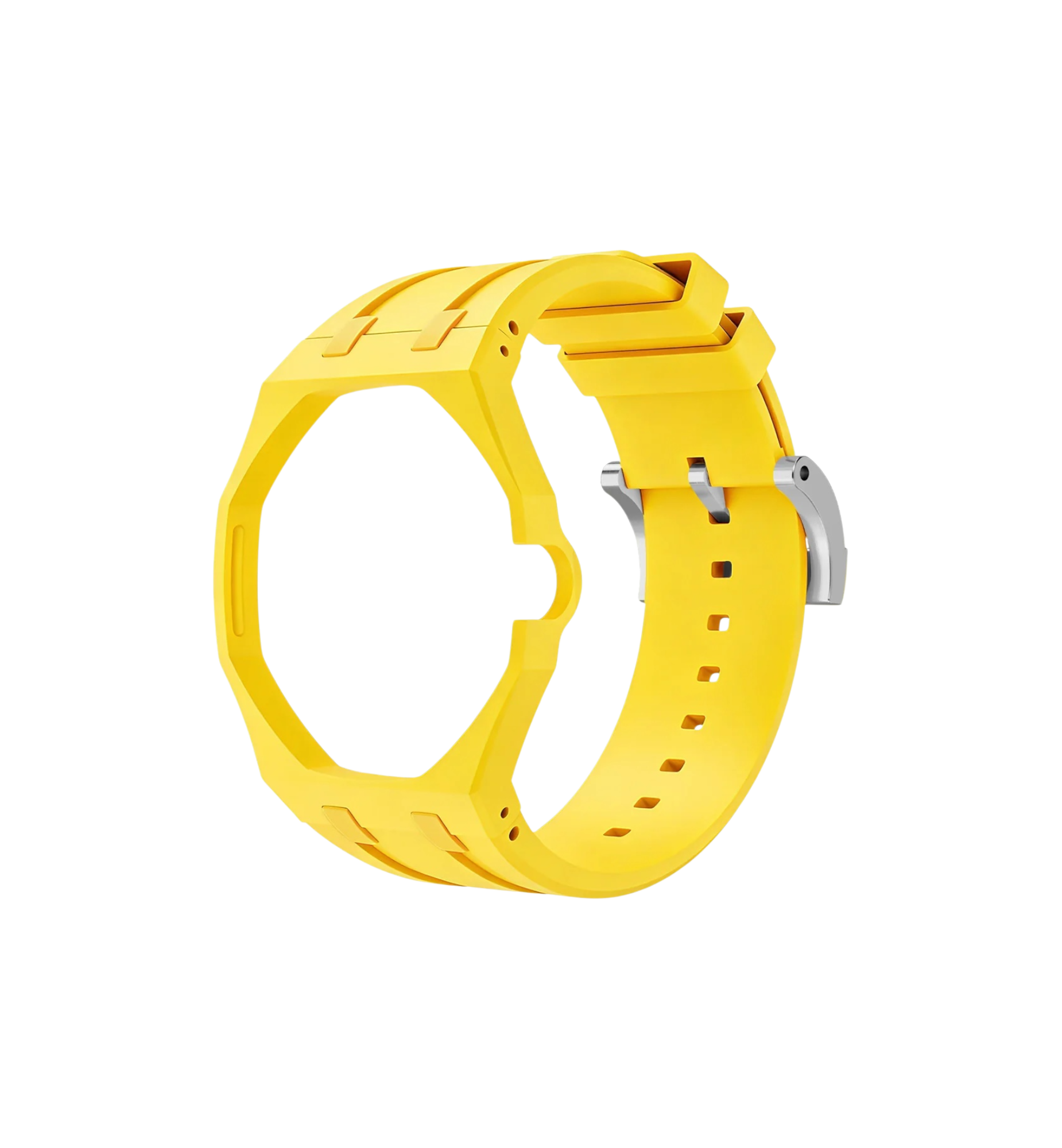 Swatch x Audemars Piguet Rubber Bracelet Yellow at Stashed UAE
