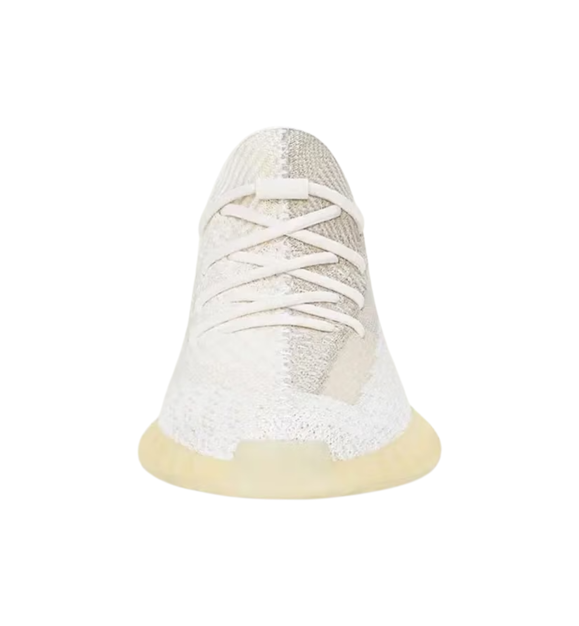 Adidas Yeezy Boost 350 V2 Natural front view at Stashed UAE