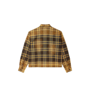 Vale Forever Chocolate L/S Flannel Brown back view at Stashed UAE