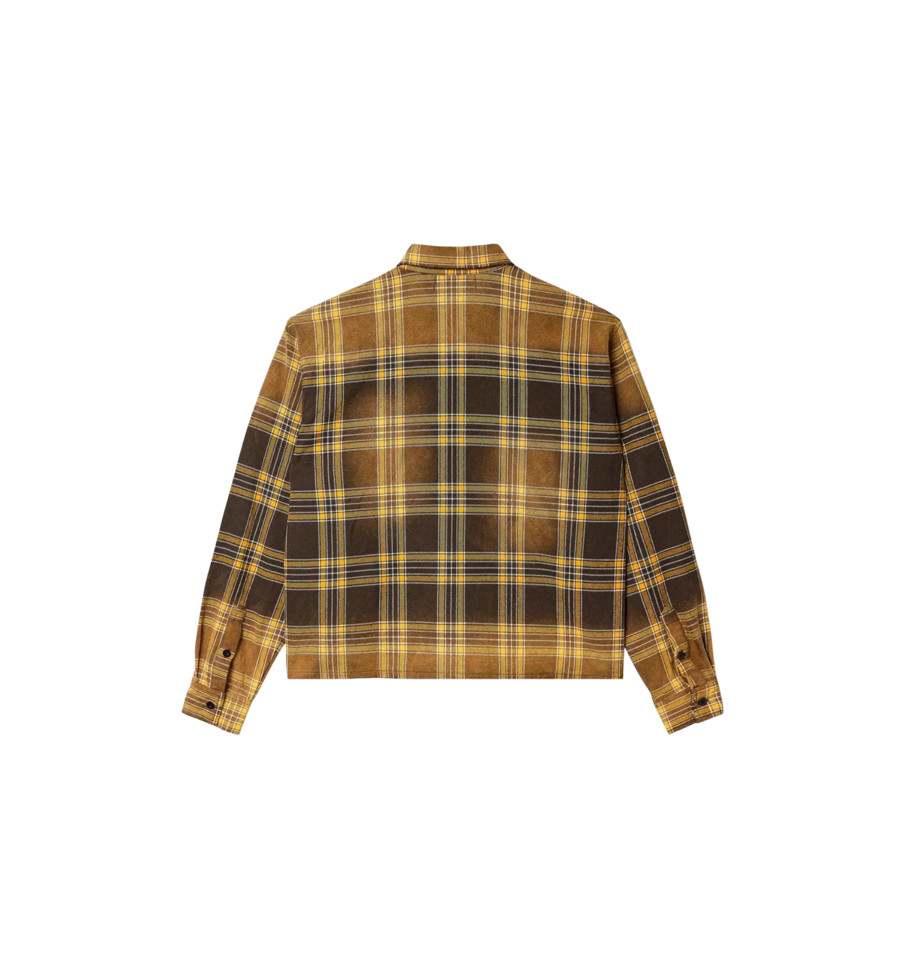Vale Forever Chocolate L/S Flannel Brown back view at Stashed UAE