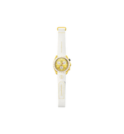Swatch x Omega Bioceramic Moonswatch Mission to the Sun Solar Eclipse front view at Stashed UAE