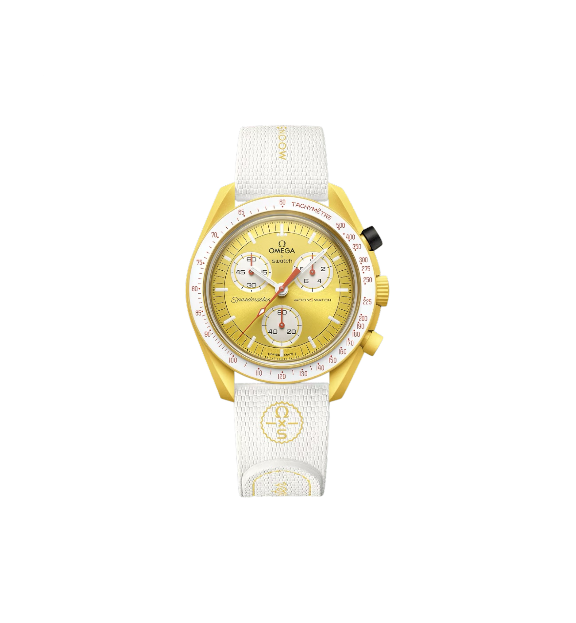 Swatch x Omega Bioceramic Moonswatch Mission to the Sun Solar Eclipse at Stashed UAE