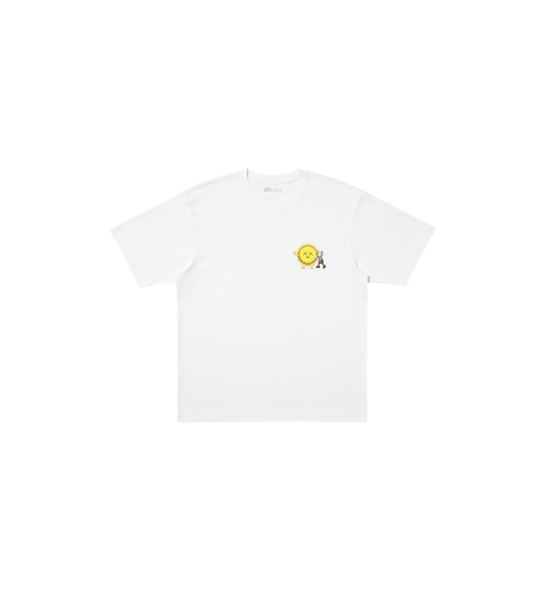 KAWS x Uniqlo UNIVERSE UT Graphic T-Shirt White at Stashed UAE