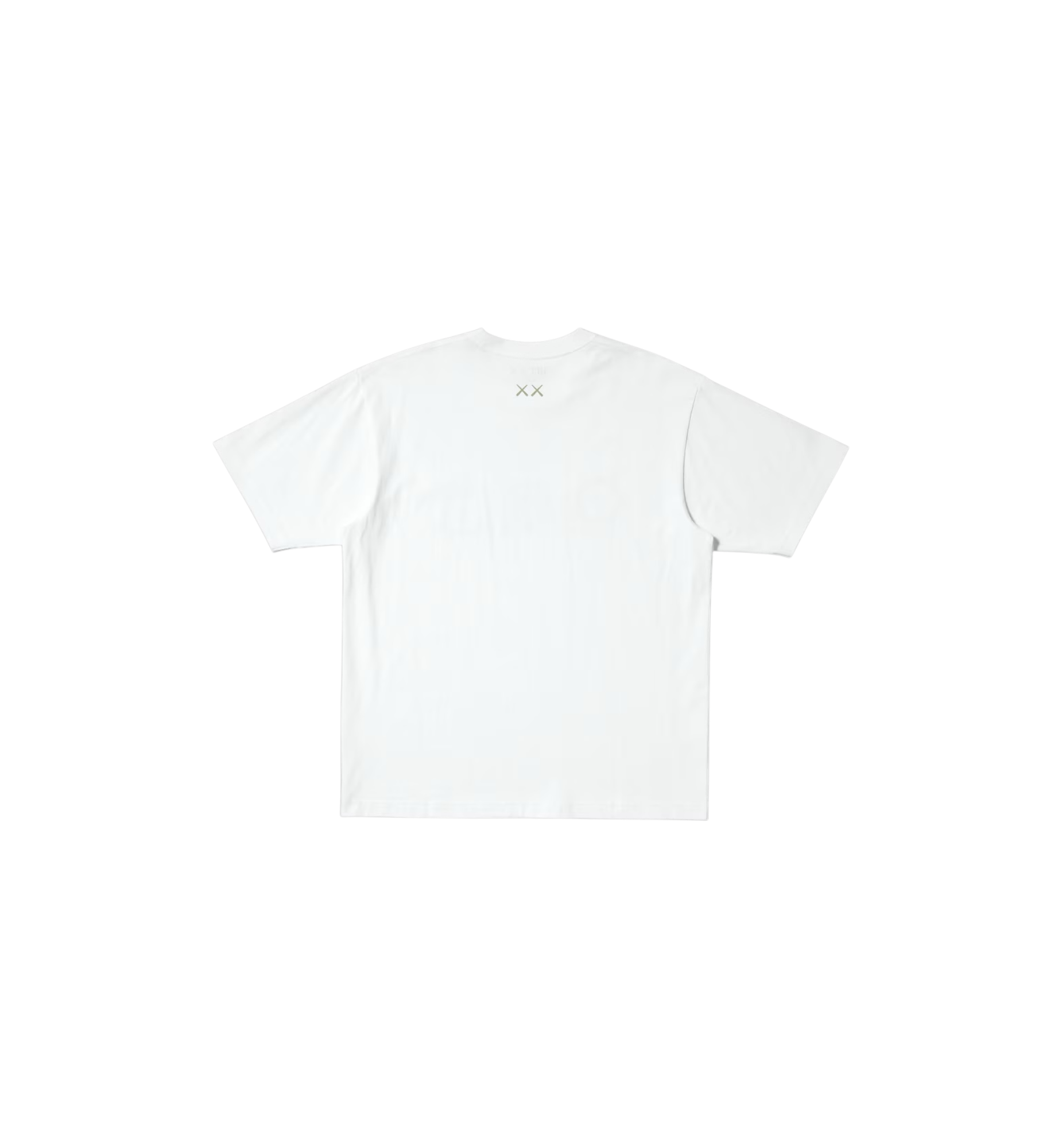 KAWS x Uniqlo UNIVERSE UT Graphic 493511 T-Shirt White back view at Stashed UAE