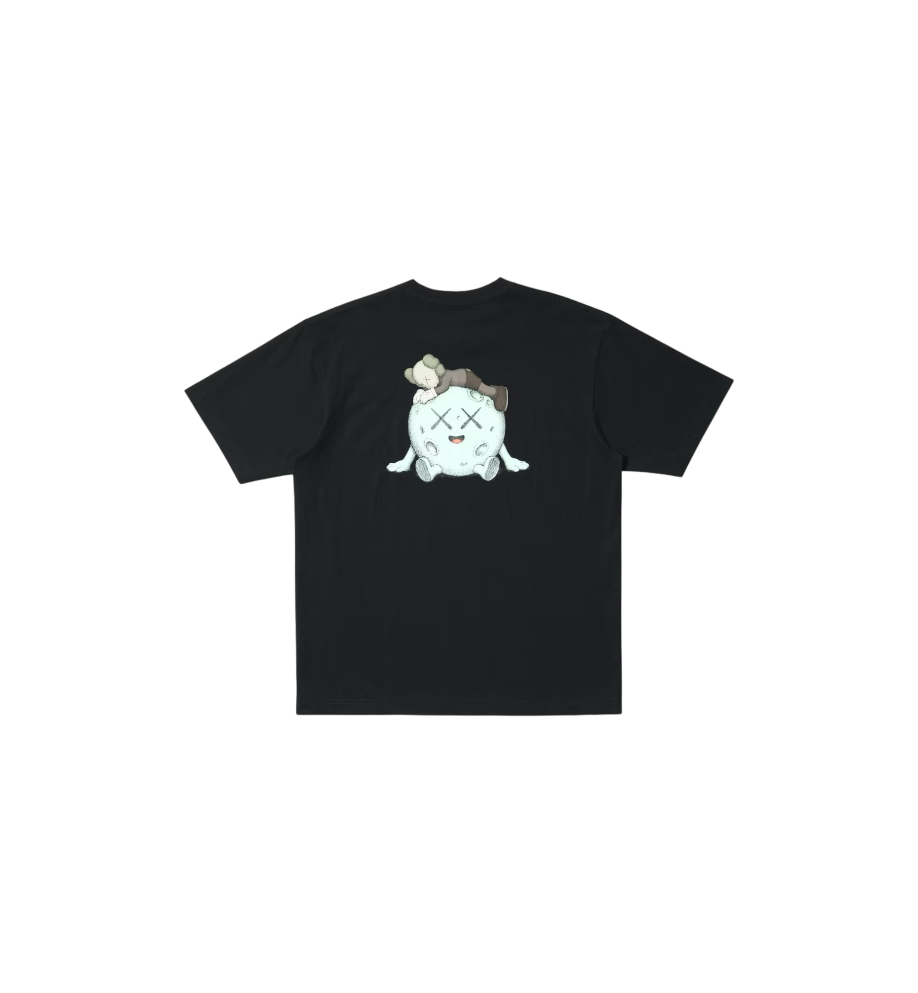 KAWS x Uniqlo UNIVERSE UT Graphic T-Shirt Black at Stashed UAE