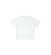 KAWS x Uniqlo UNIVERSE UT Graphic T-Shirt White Kids back view at Stashed UAE