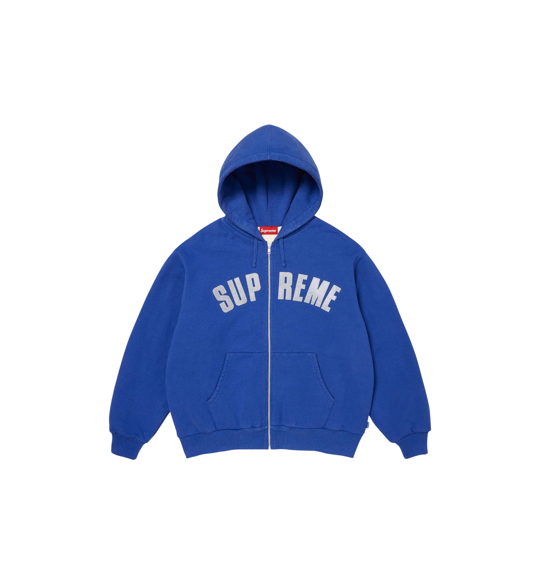Supreme Arc Thermal Lined Zip Up Hooded Sweatshirt FW26 Royal at Stashed UAE
