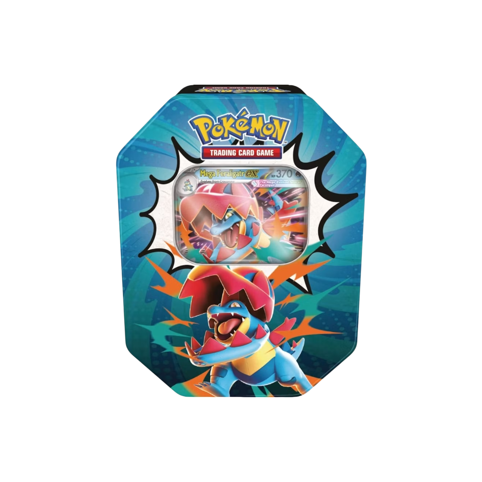 2026 Pokémon Mega Evolution Ascended Heroes Mega Feraligatr ex Tin at Stashed UAE