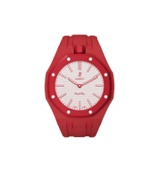 Swatch x Audemars Piguet Bioceramic Royal Pop Watch & Rubber Bracelet Bundle Otto Rosso/Red at Stashed UAE