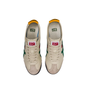 Onitsuka Tiger Mexico 66 Birch Green Red Yellow top view at Stashed UAE