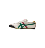 Onitsuka Tiger Mexico 66 Birch Green Red Yellow side view at Stashed UAE