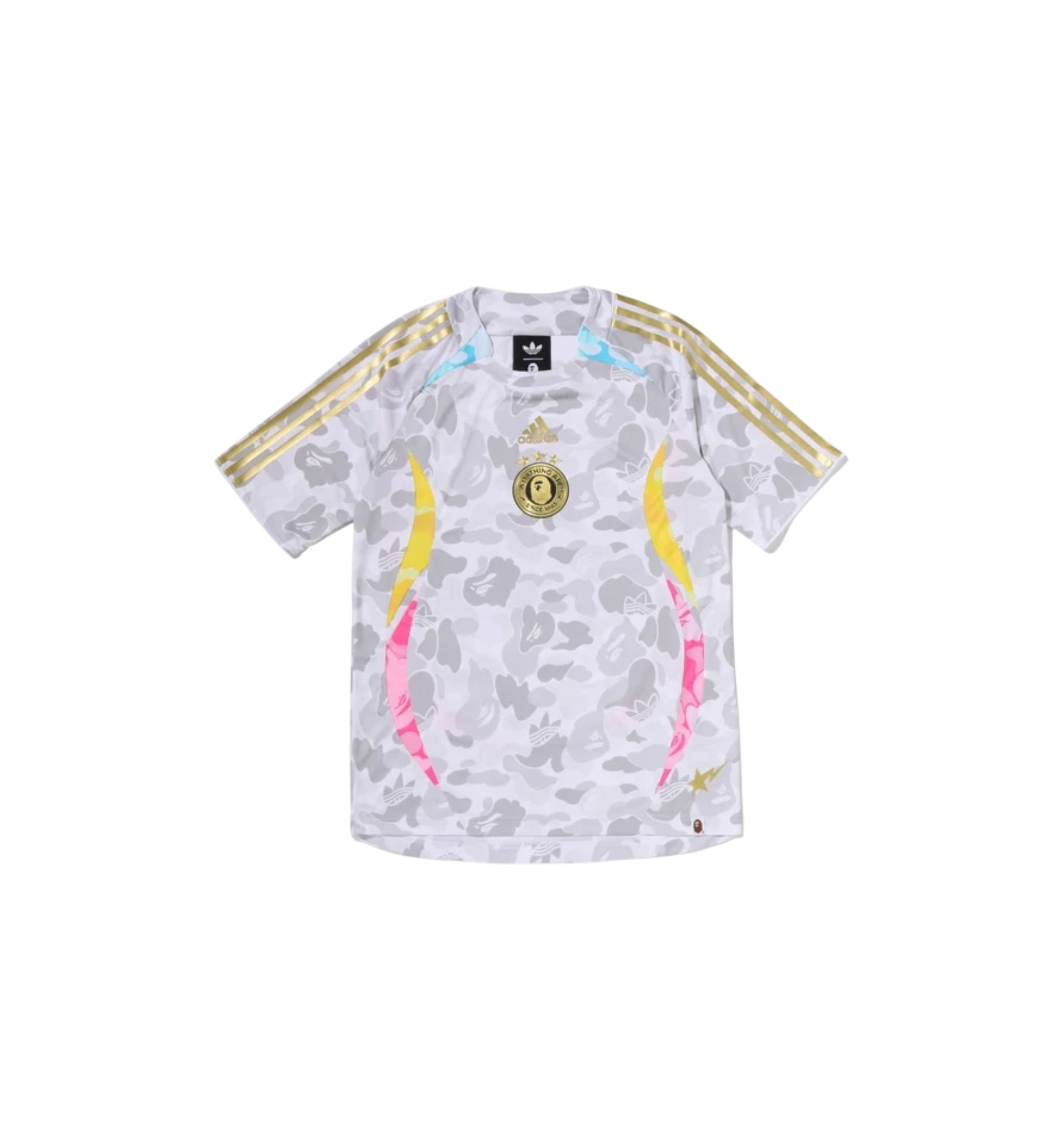 BAPE x Adidas World Cup Collection Away Jersey White at Stashed UAE