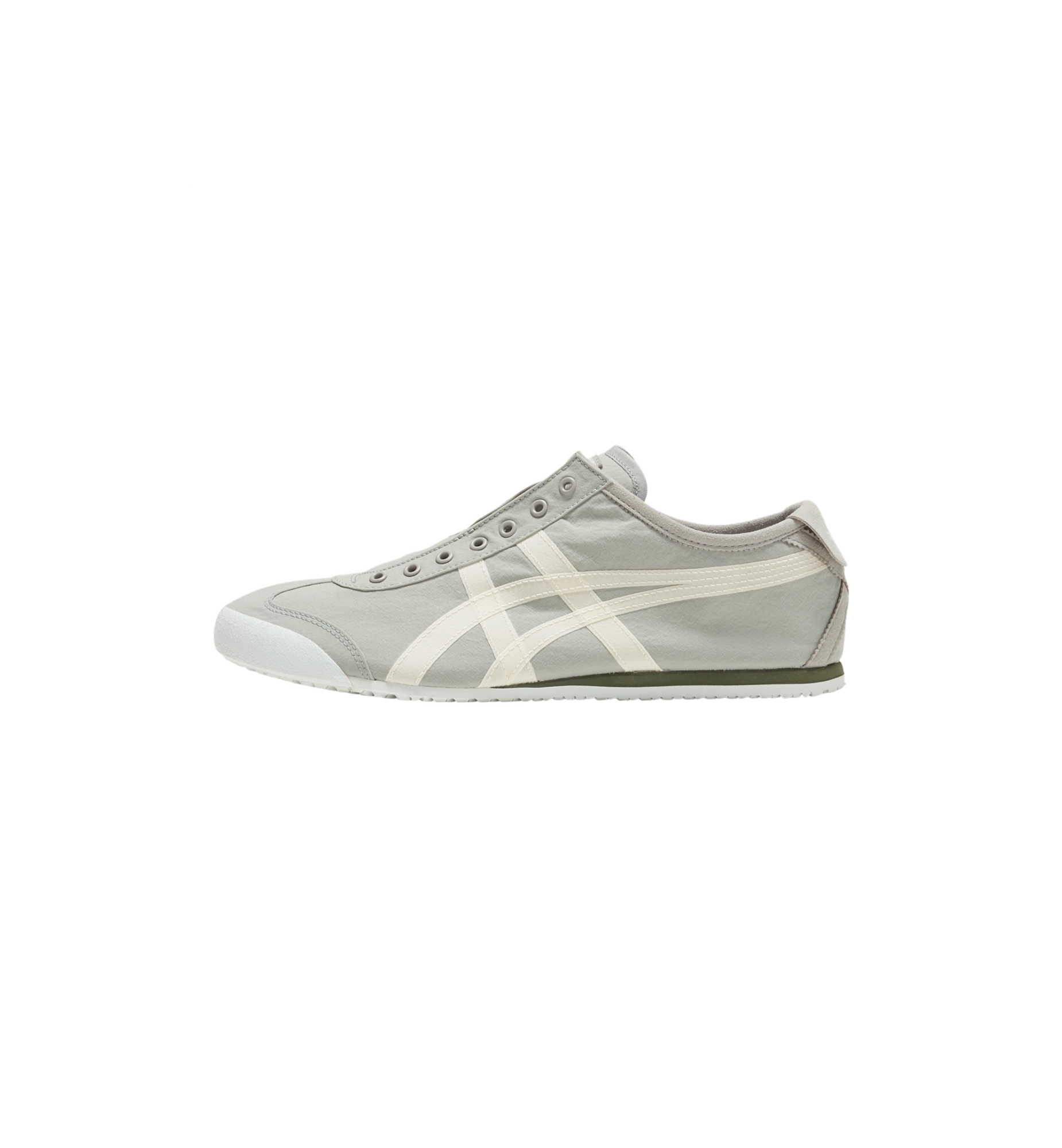 Onitsuka Tiger Mexico 66 Slip-On Oyster Grey White at Stashed UAE