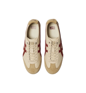 Onitsuka Tiger Mexico 66 SD VIN Beige Beet Juice top view at Stashed UAE