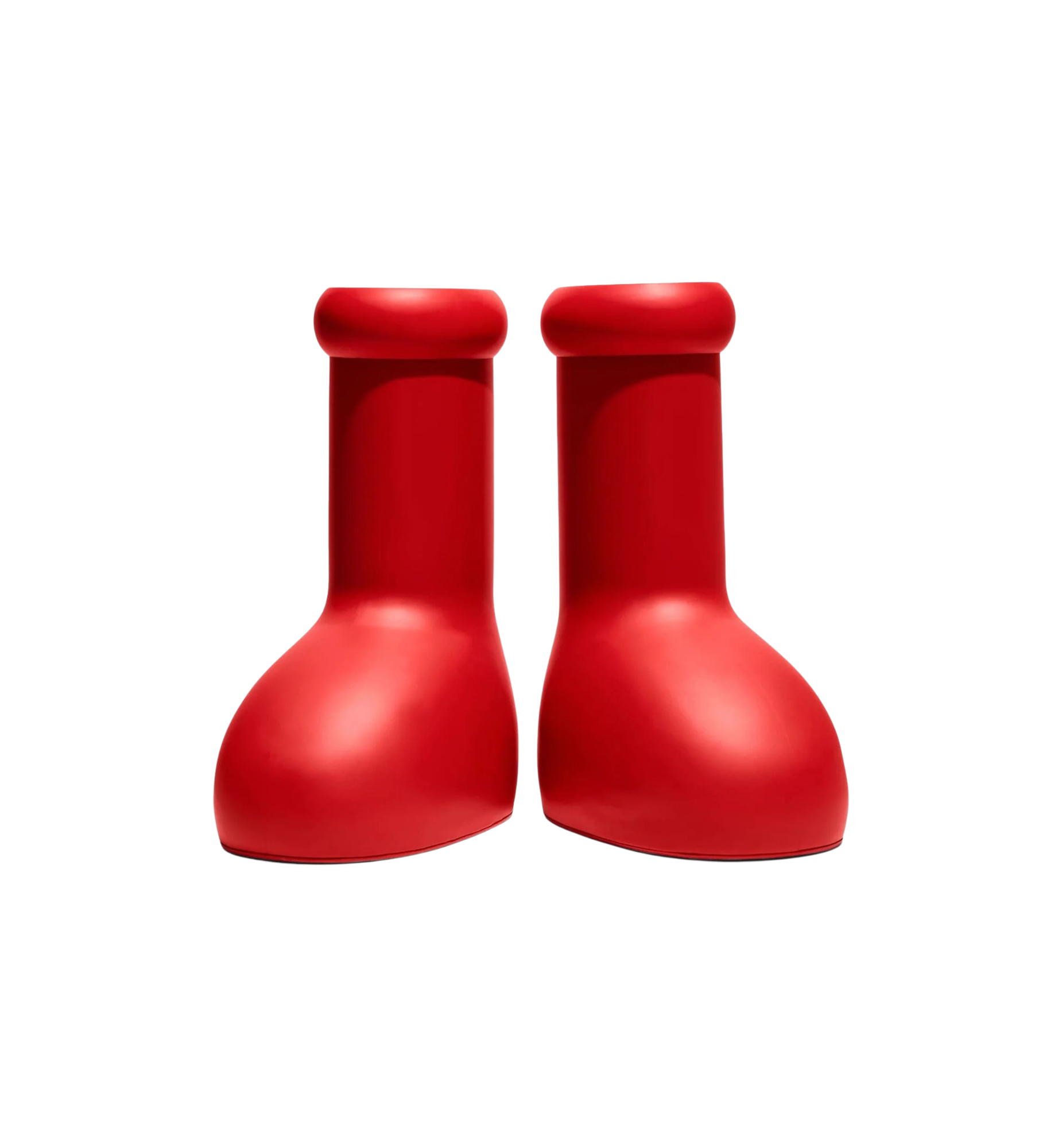 MSCHF Big Red Boot pair at Stashed UAE