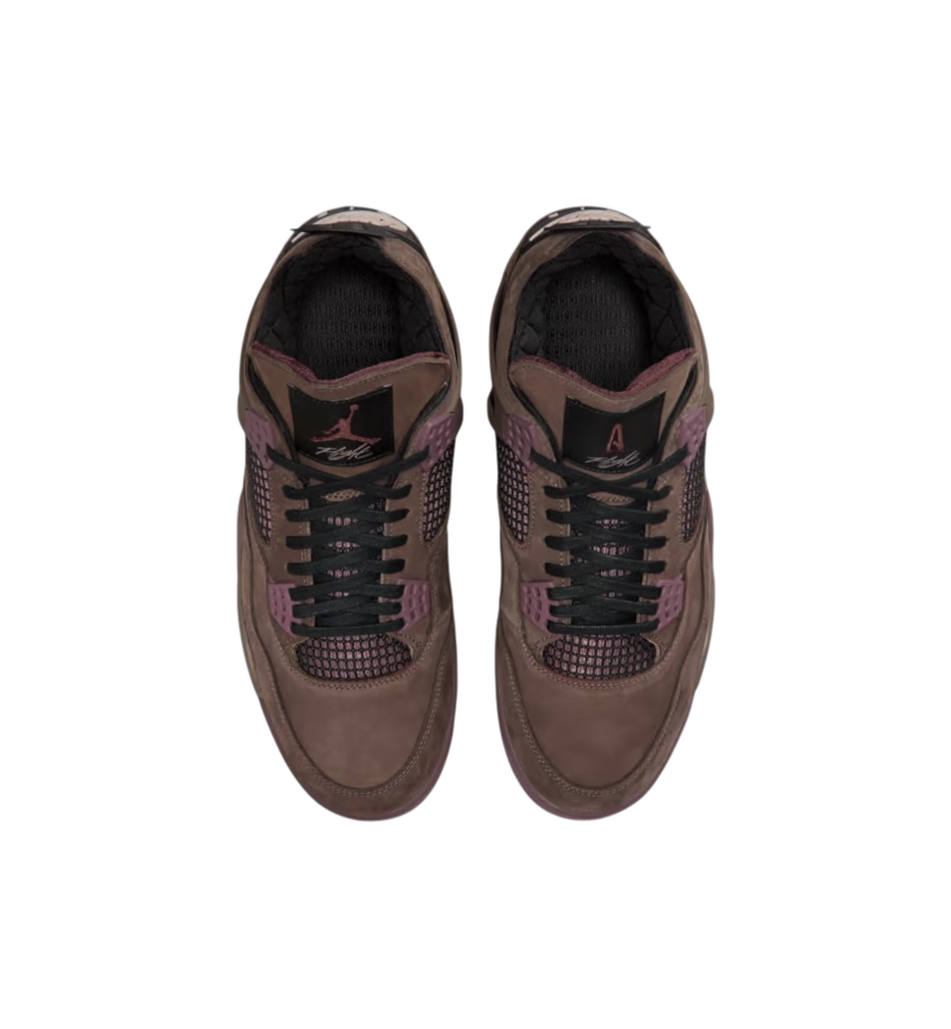 Air Jordan 4 Retro SP A Ma Maniére Dark Mocha top view at Stashed UAE