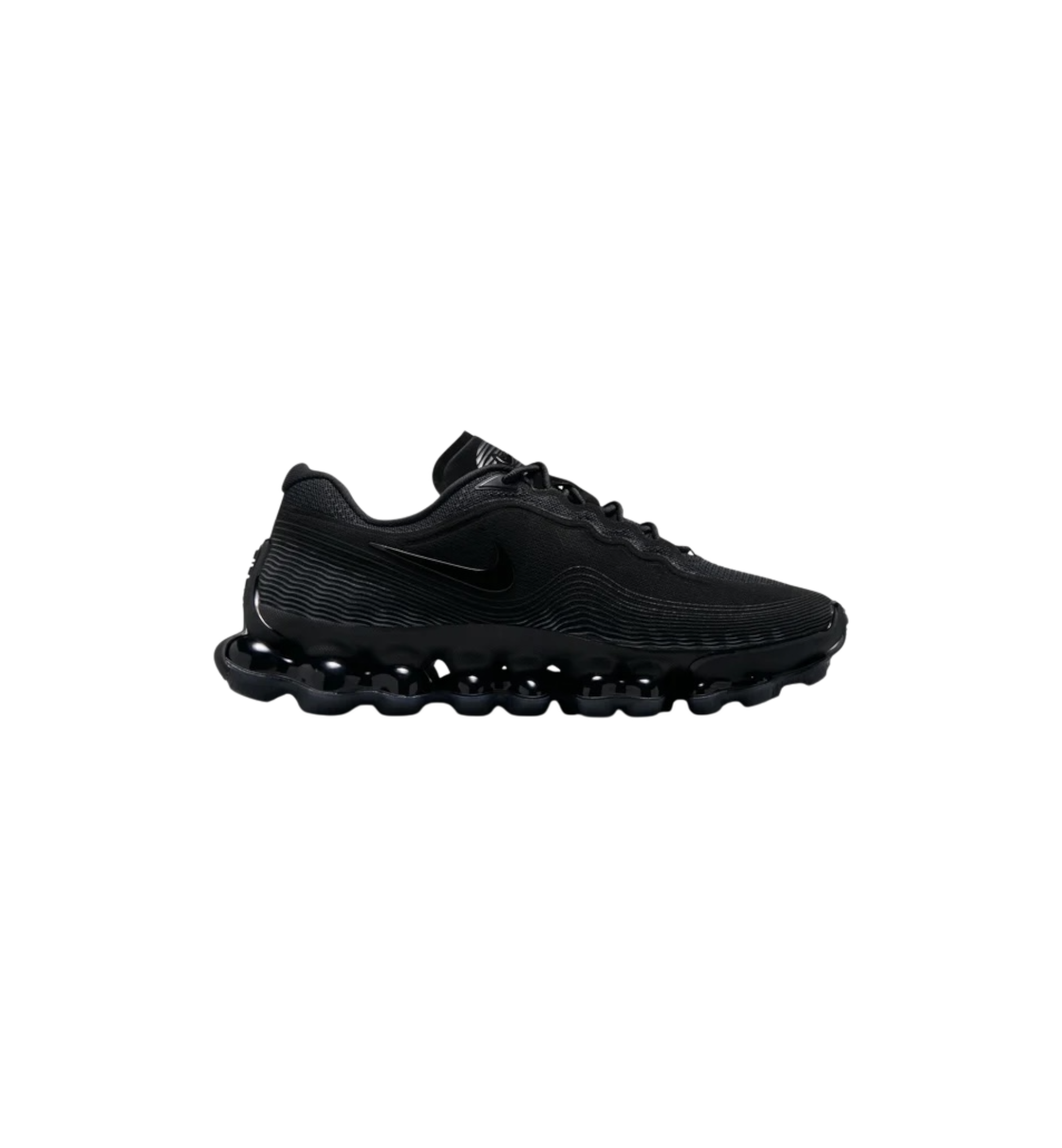 Nike Air Liquid Max Black Anthracite Smoke Grey side view at Stashed UAE