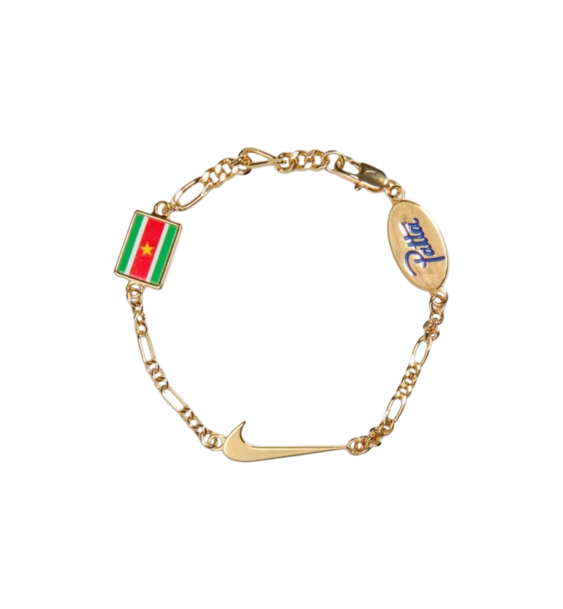Nike Air Max 1 Patta Waves White Hyper Crimson bracelet at Stashed UAE