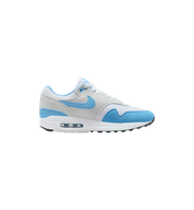 Nike Air Max 1 White University Blue side view at Stashed UAE