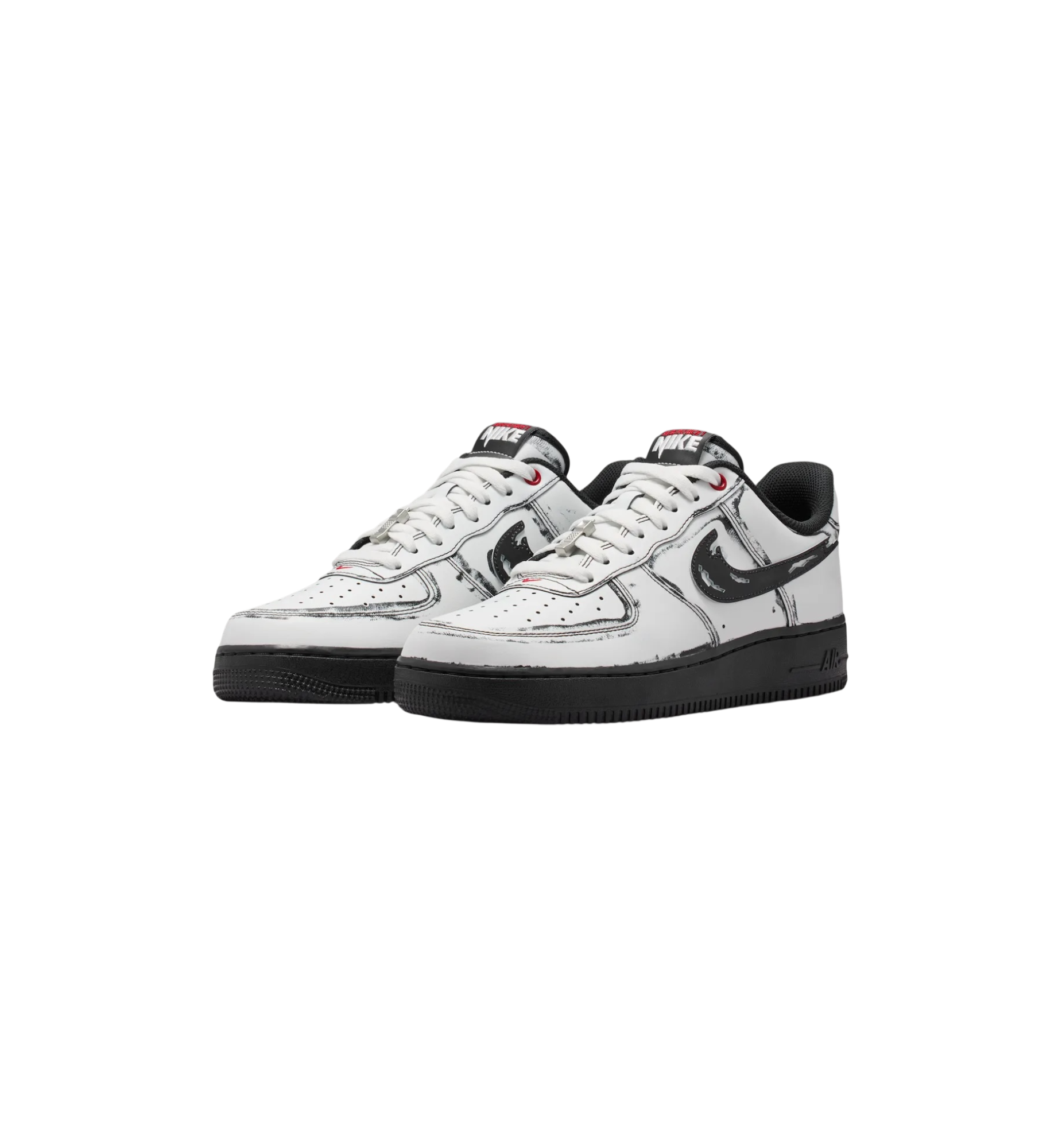 Nike Air Force 1 Low Scream Ghostface pair at Stashed UAE