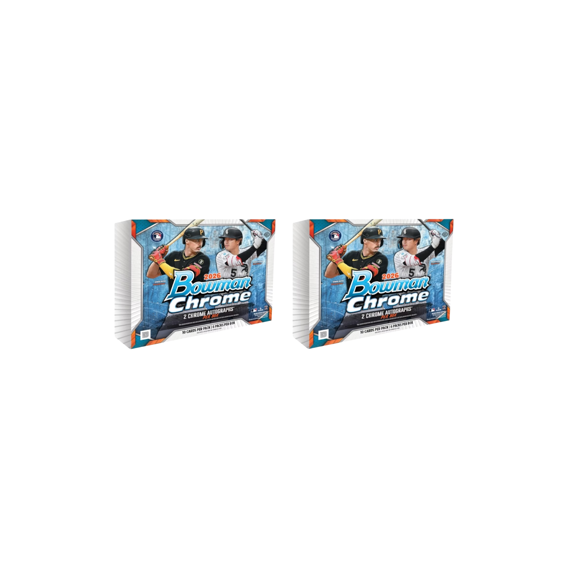 2026 Bowman Chrome Baseball Hobby Box 2 Boxes at Stashed UAE