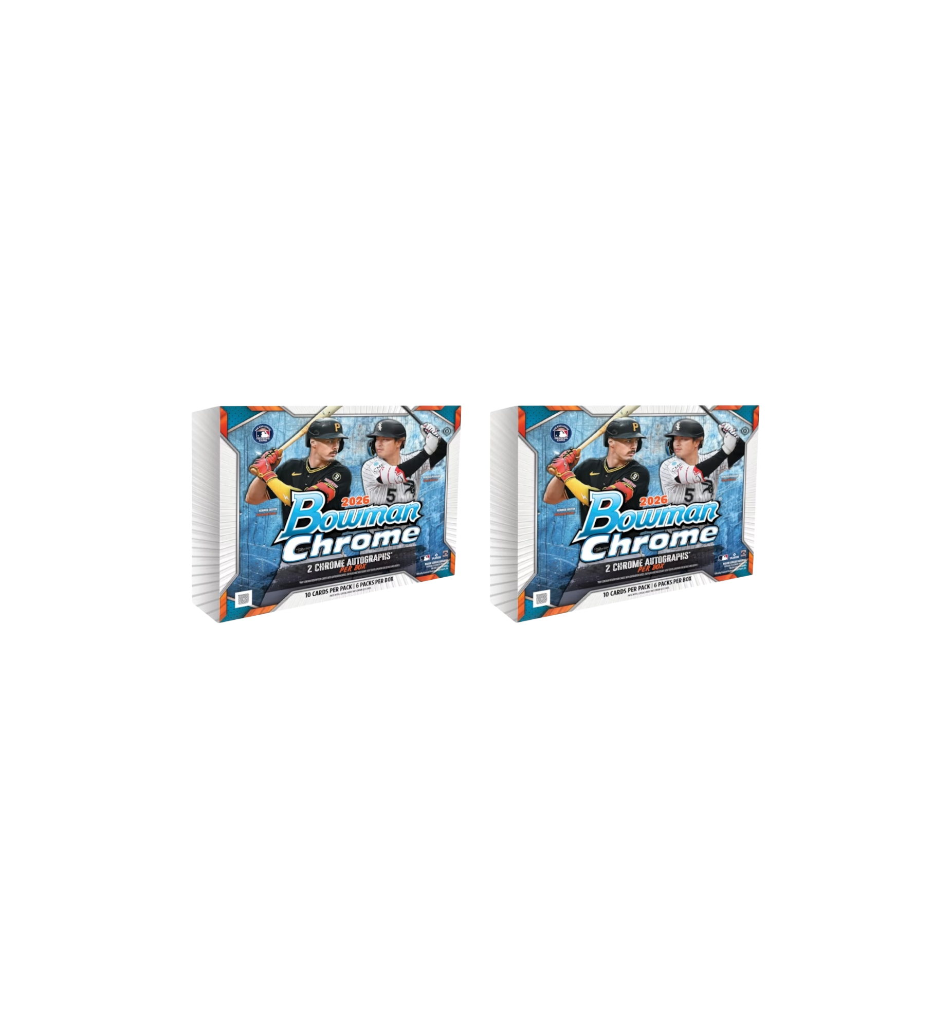 2026 Bowman Chrome Baseball Hobby Box 2 Boxes at Stashed UAE