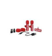 Supreme Mini Mics Set of 2 Red contents at Stashed UAE