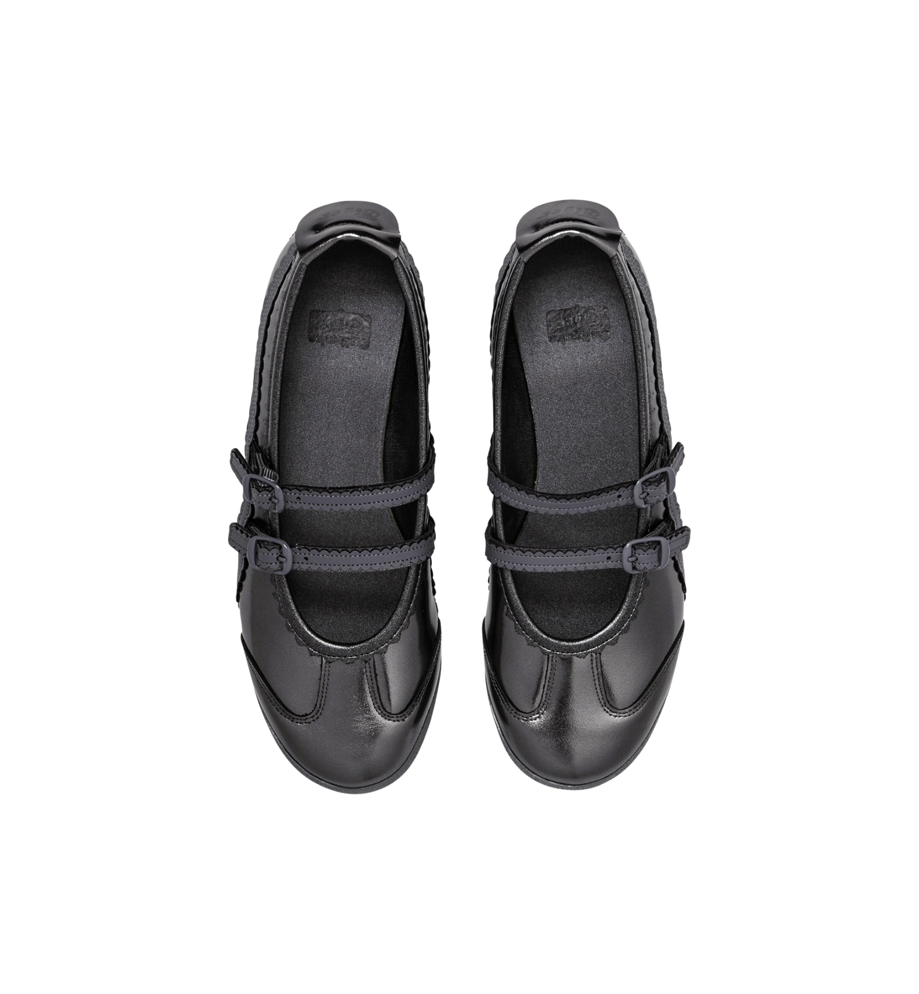 Onitsuka Tiger Mexico 66 TGRS Metallic Pack Gunmetal Metropolis Women's top view at Stashed UAE