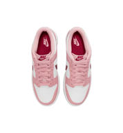 Nike Dunk Low Pink Velvet top view at Stashed UAE