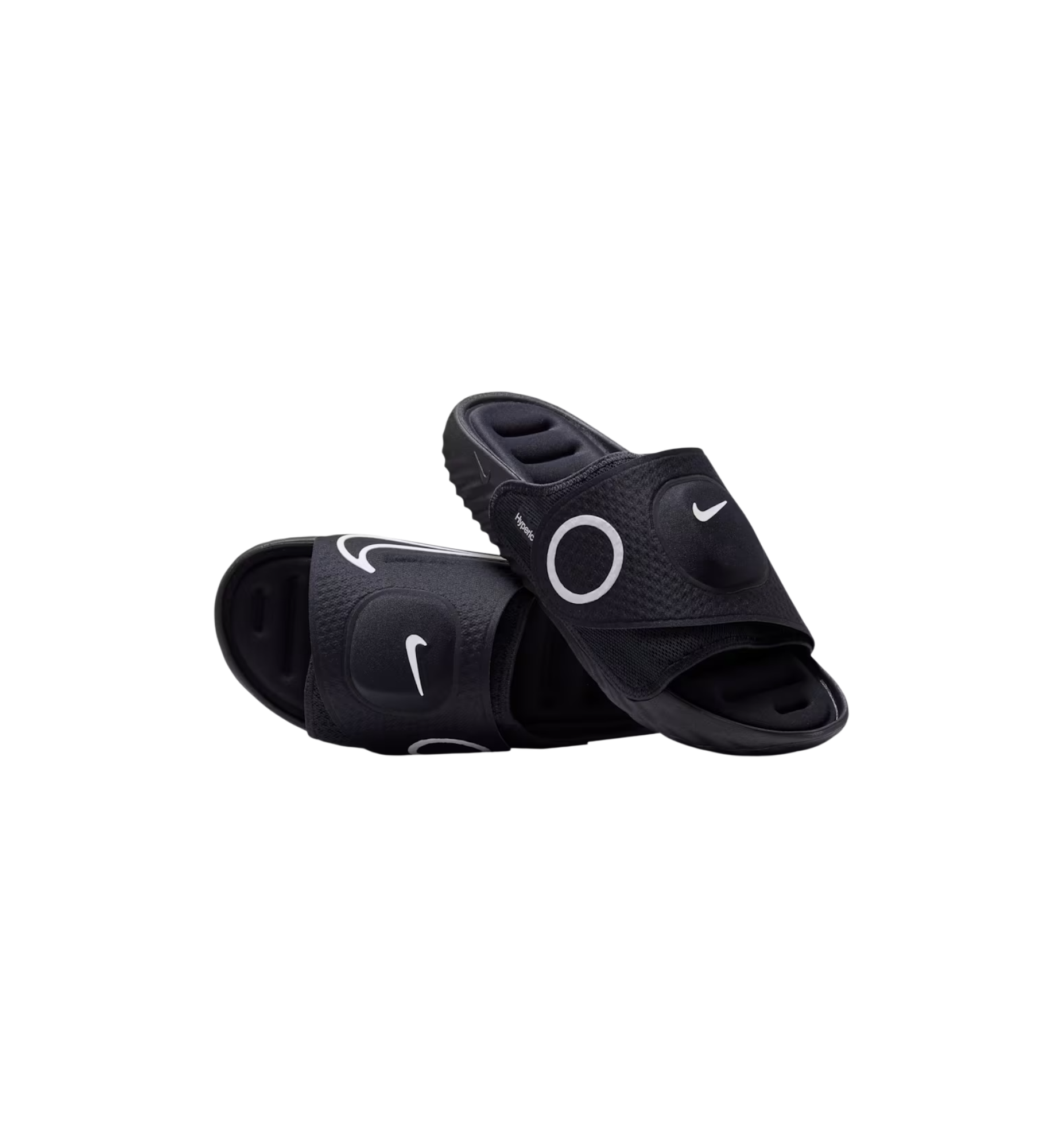 Nike x Hyperice Air Zoom Hyperslide Black pair at Stashed UAE