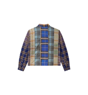 Vale Forever Splash Zone Cool Patchwork L/S Flannel Multicolor back view at Stashed UAE