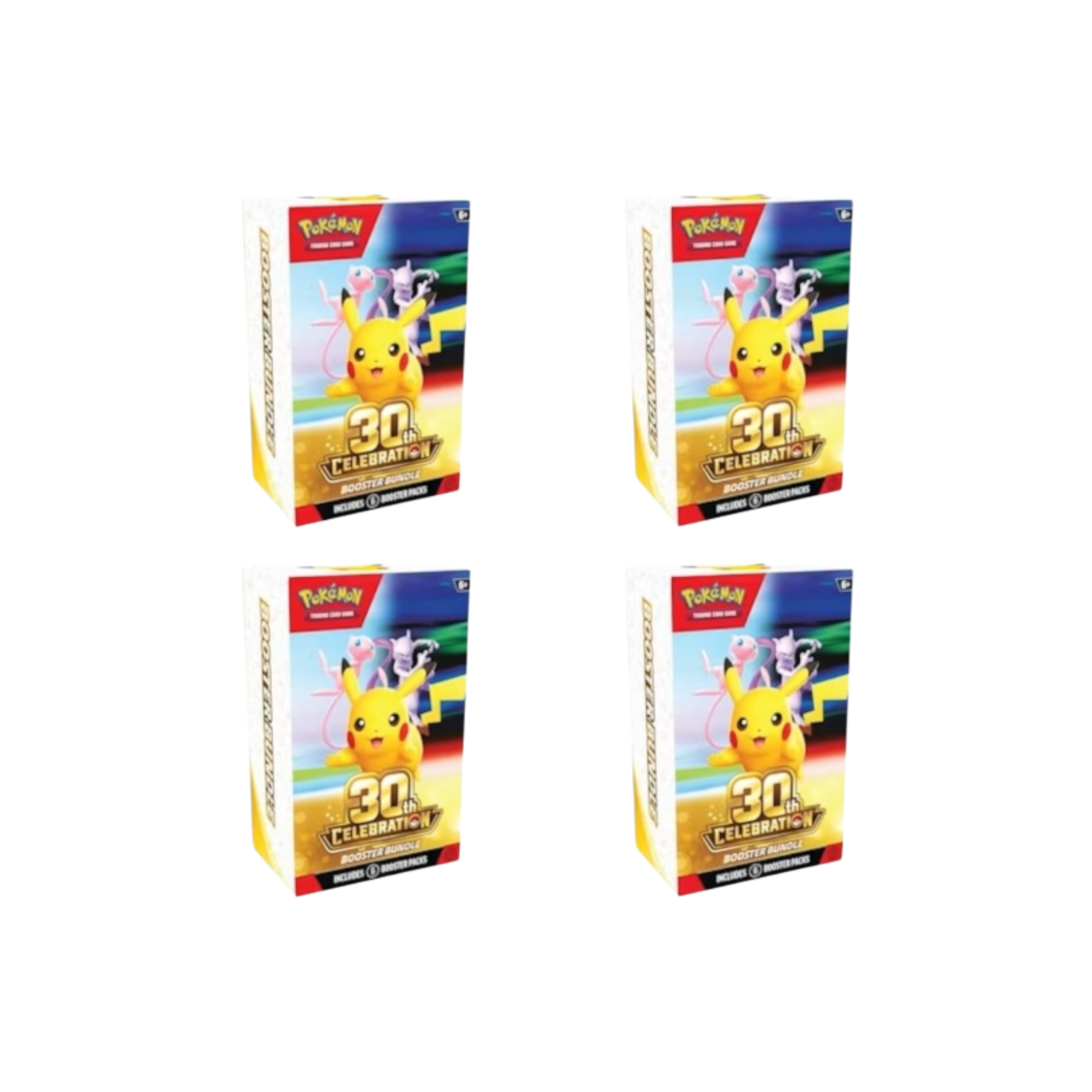 2026 Pokémon Mega Evolution 30th Celebration Booster Bundle 4 Boxes at Stashed UAE