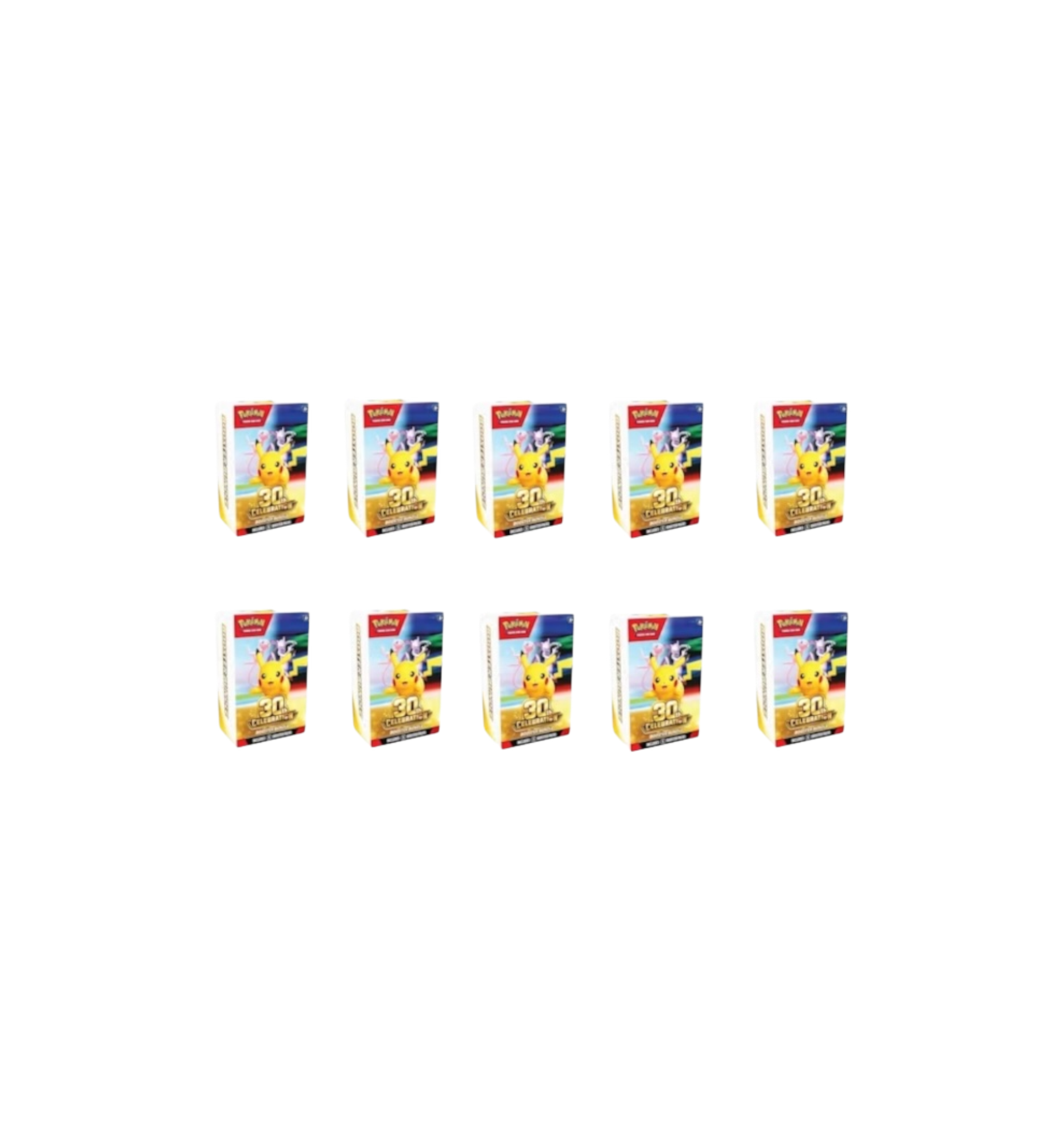 2026 Pokémon Mega Evolution 30th Celebration Booster Bundle 10 Boxes at Stashed UAE