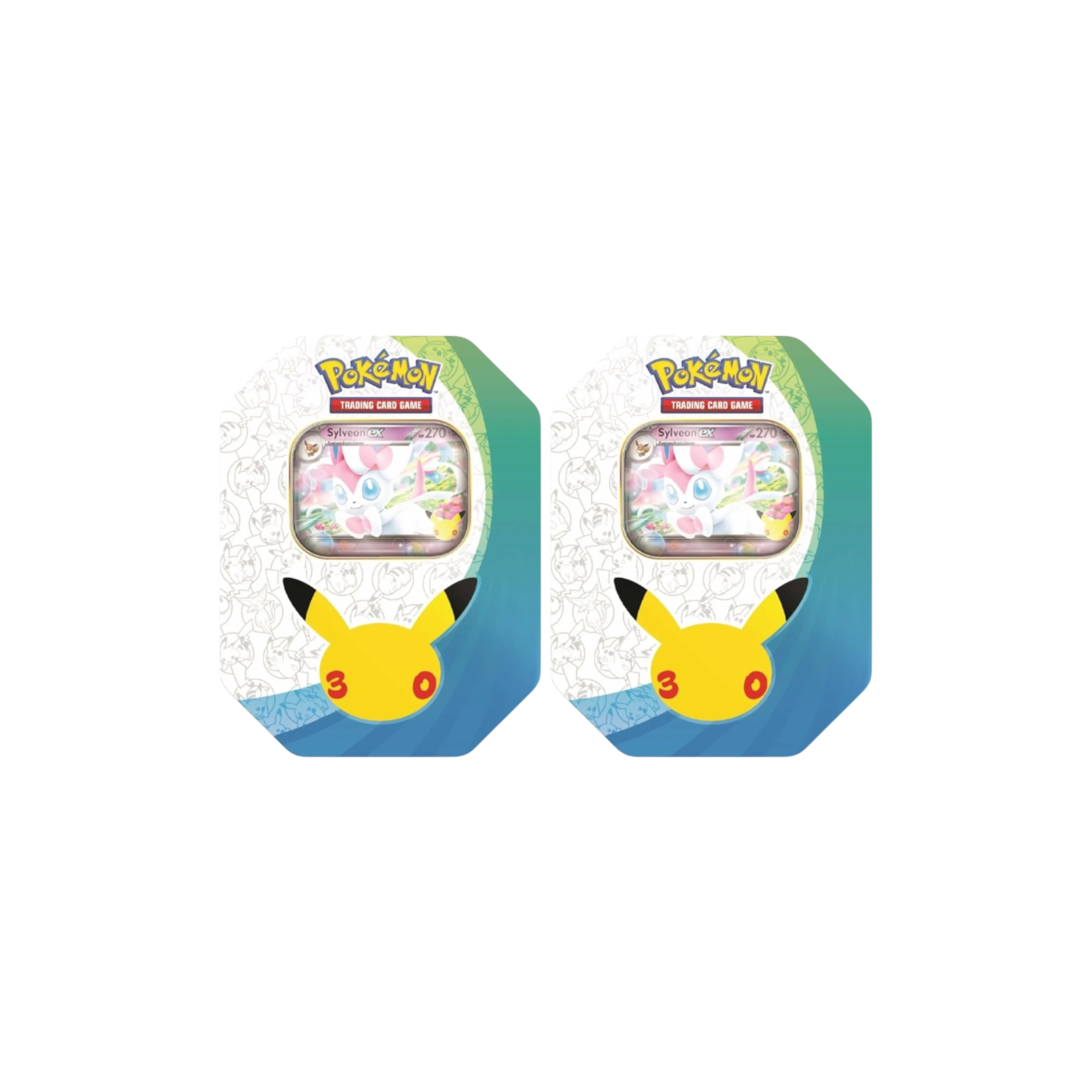 2026 Pokémon Mega Evolution 30th Celebration Sylveon Tin 2 Tins at Stashed UAE