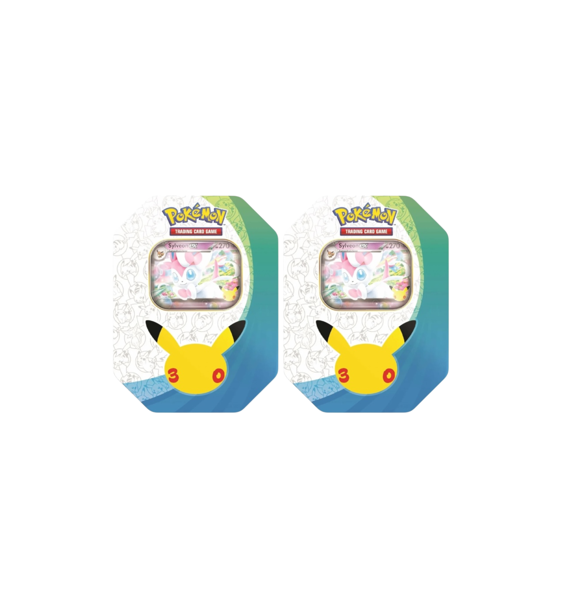 2026 Pokémon Mega Evolution 30th Celebration Sylveon Tin 2 Tins at Stashed UAE