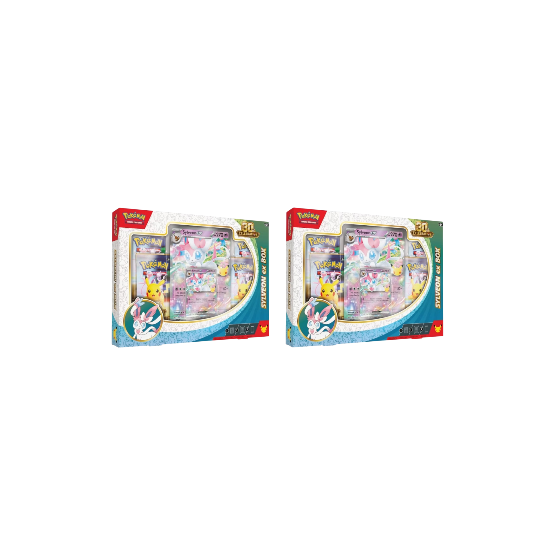 2026 Pokémon Mega Evolution 30th Celebration Sylveon ex Box 2 Boxes at Stashed UAE