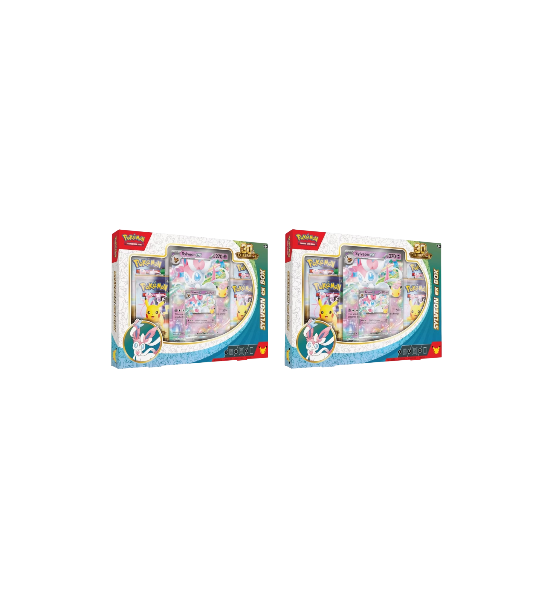 2026 Pokémon Mega Evolution 30th Celebration Sylveon ex Box 2 Boxes at Stashed UAE