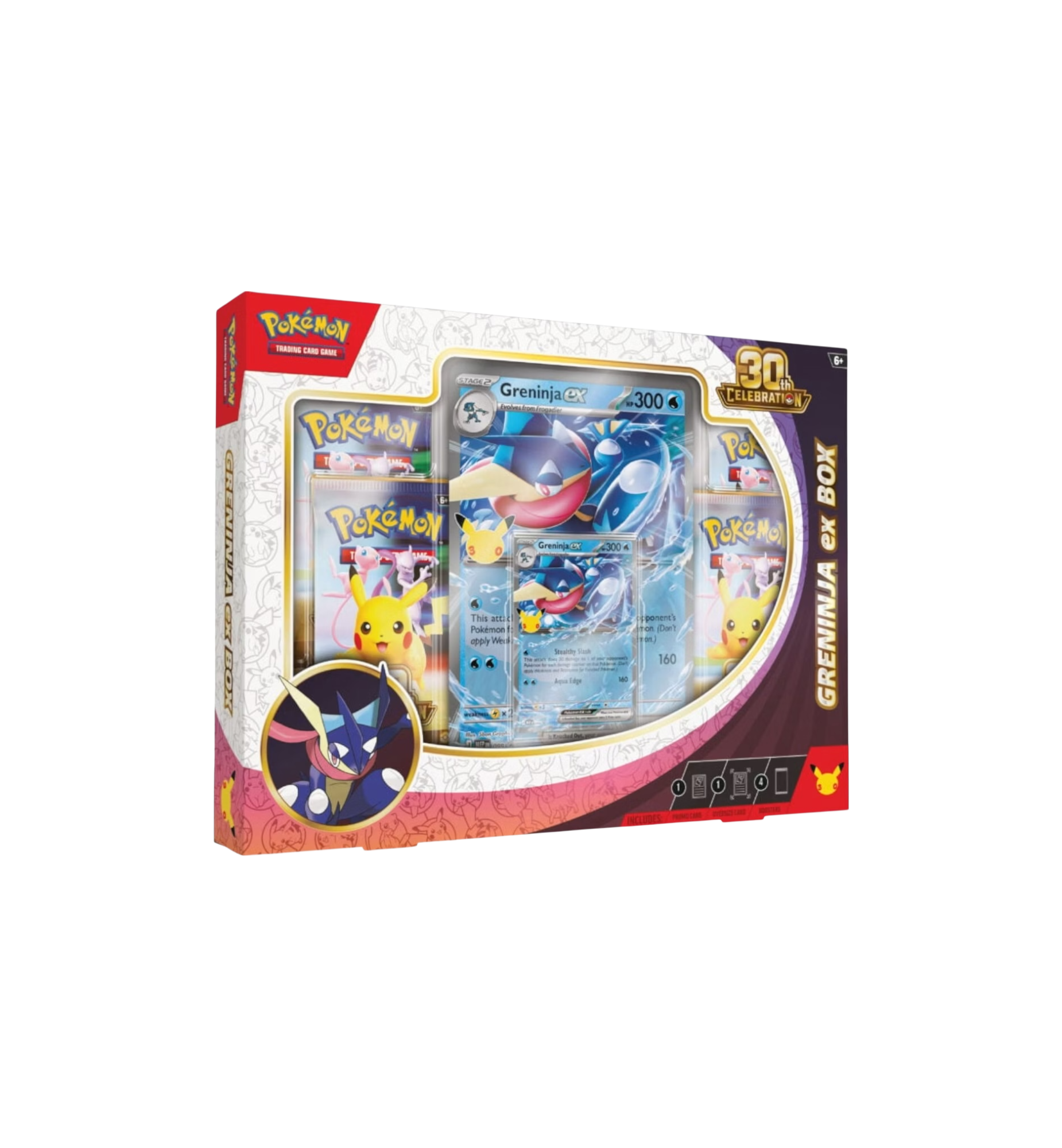 2026 Pokémon Mega Evolution 30th Celebration Greninja ex Box at Stashed UAE