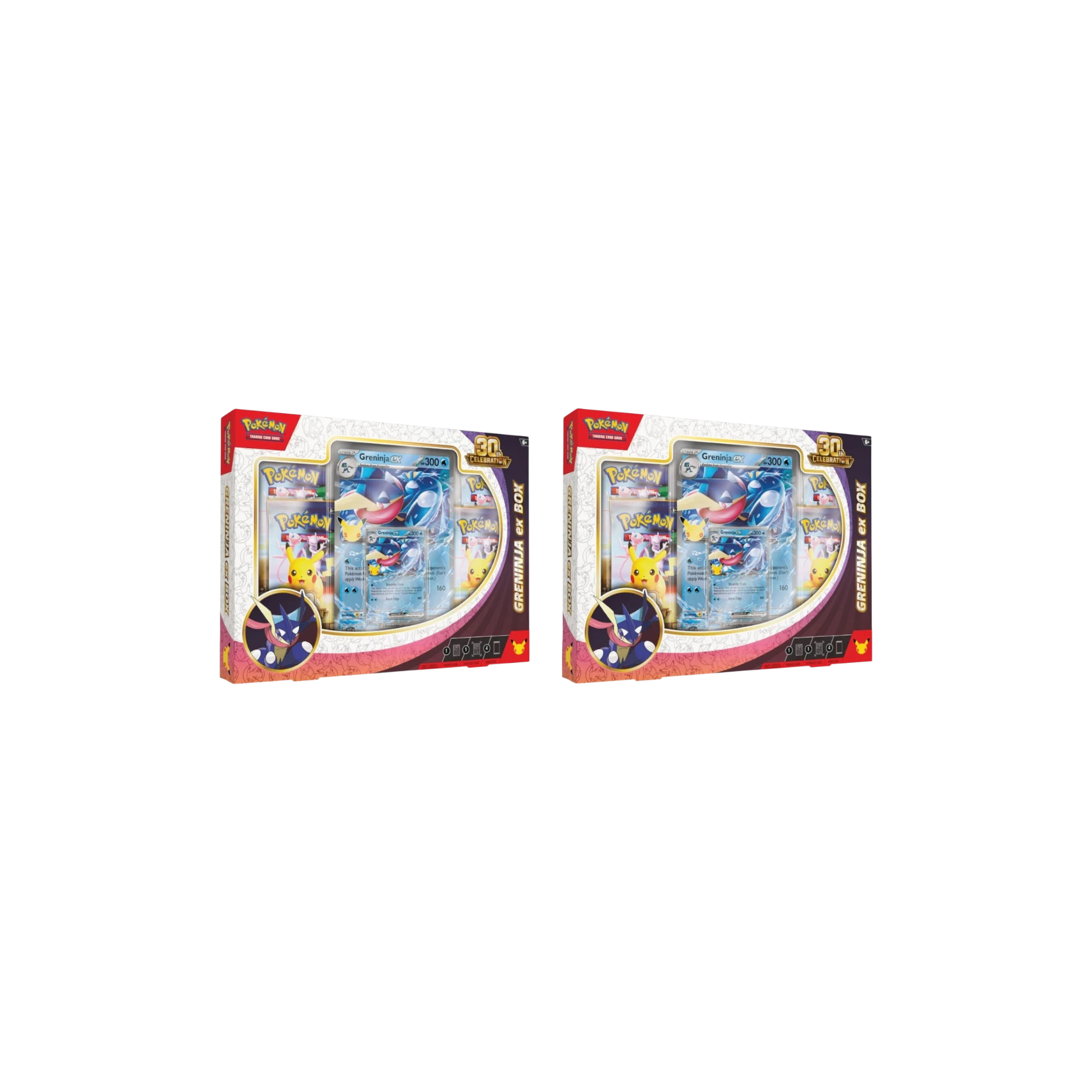 2026 Pokémon Mega Evolution 30th Celebration Greninja ex Box 2 Boxes at Stashed UAE