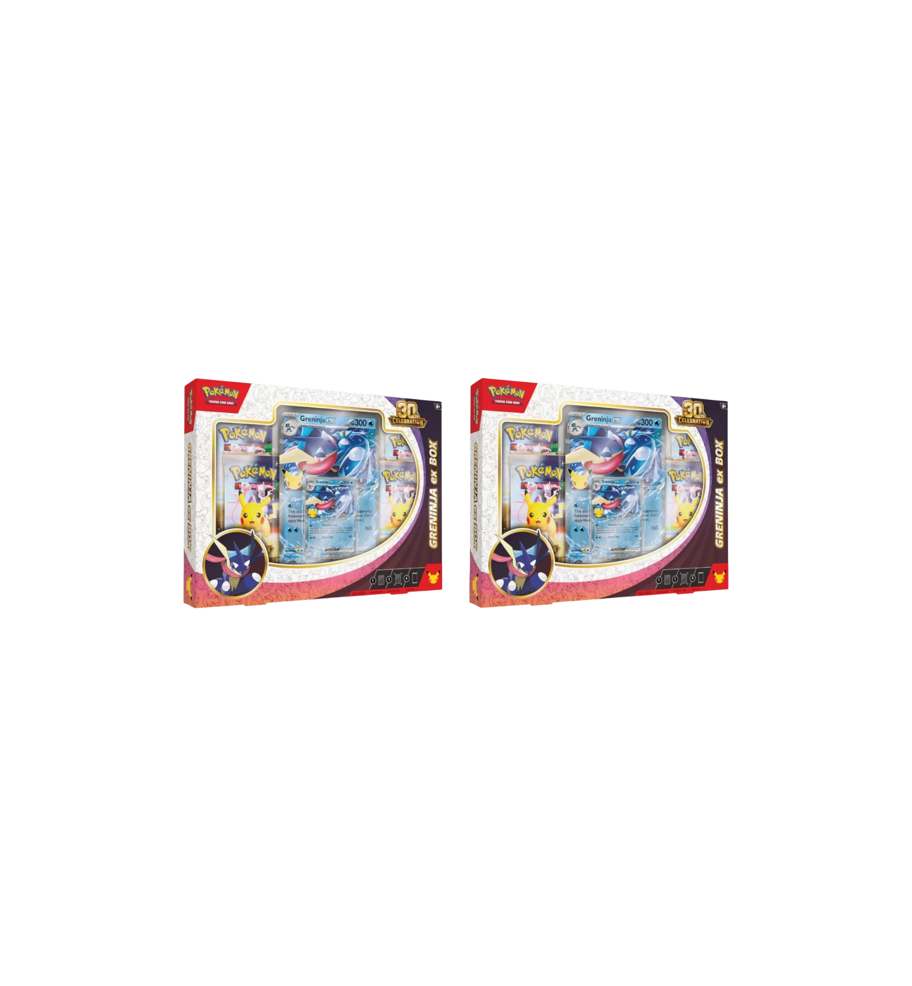 2026 Pokémon Mega Evolution 30th Celebration Greninja ex Box 2 Boxes at Stashed UAE