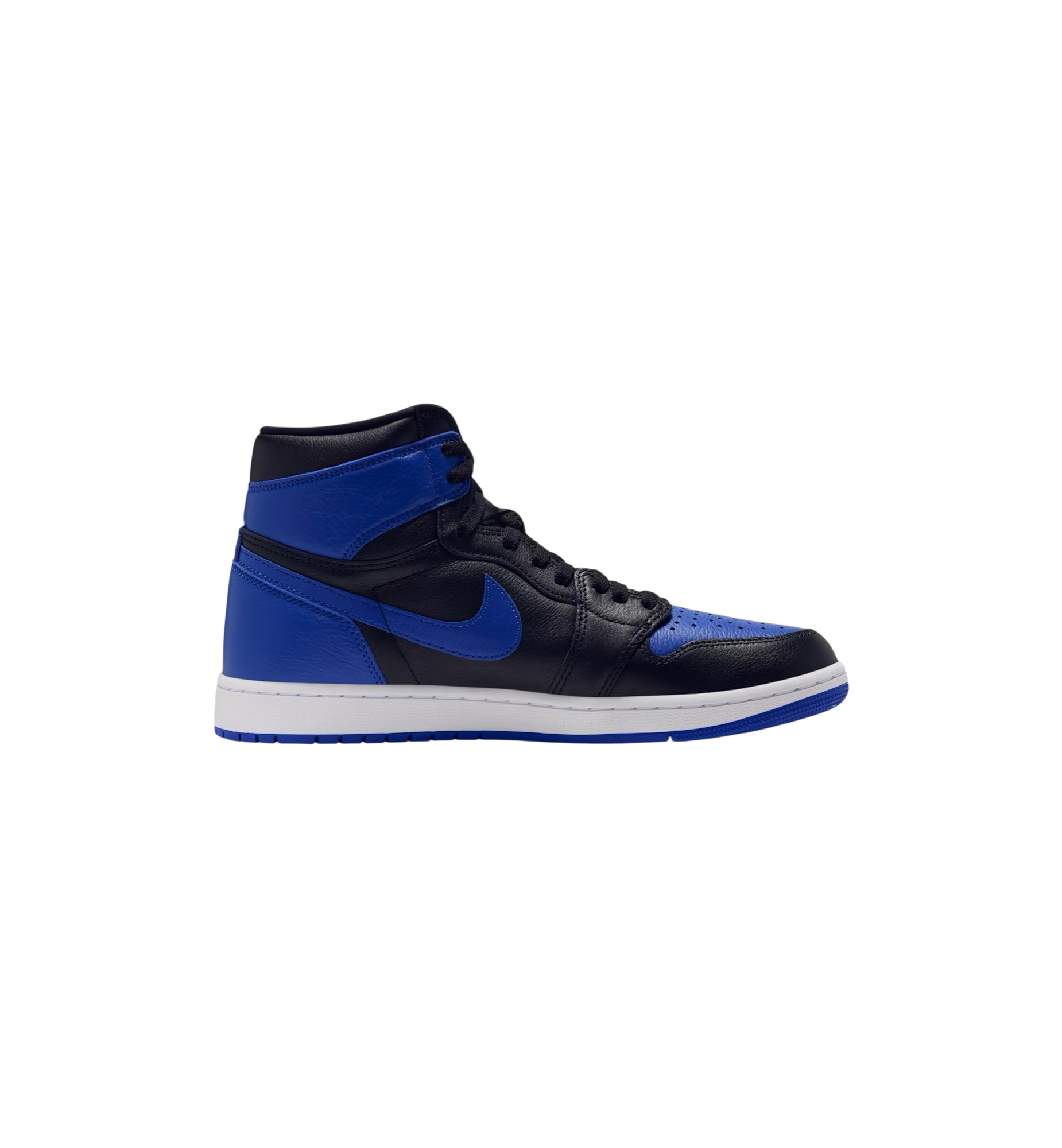 Air Jordan 1 Retro High OG Royal 2026 side view at Stashed UAE