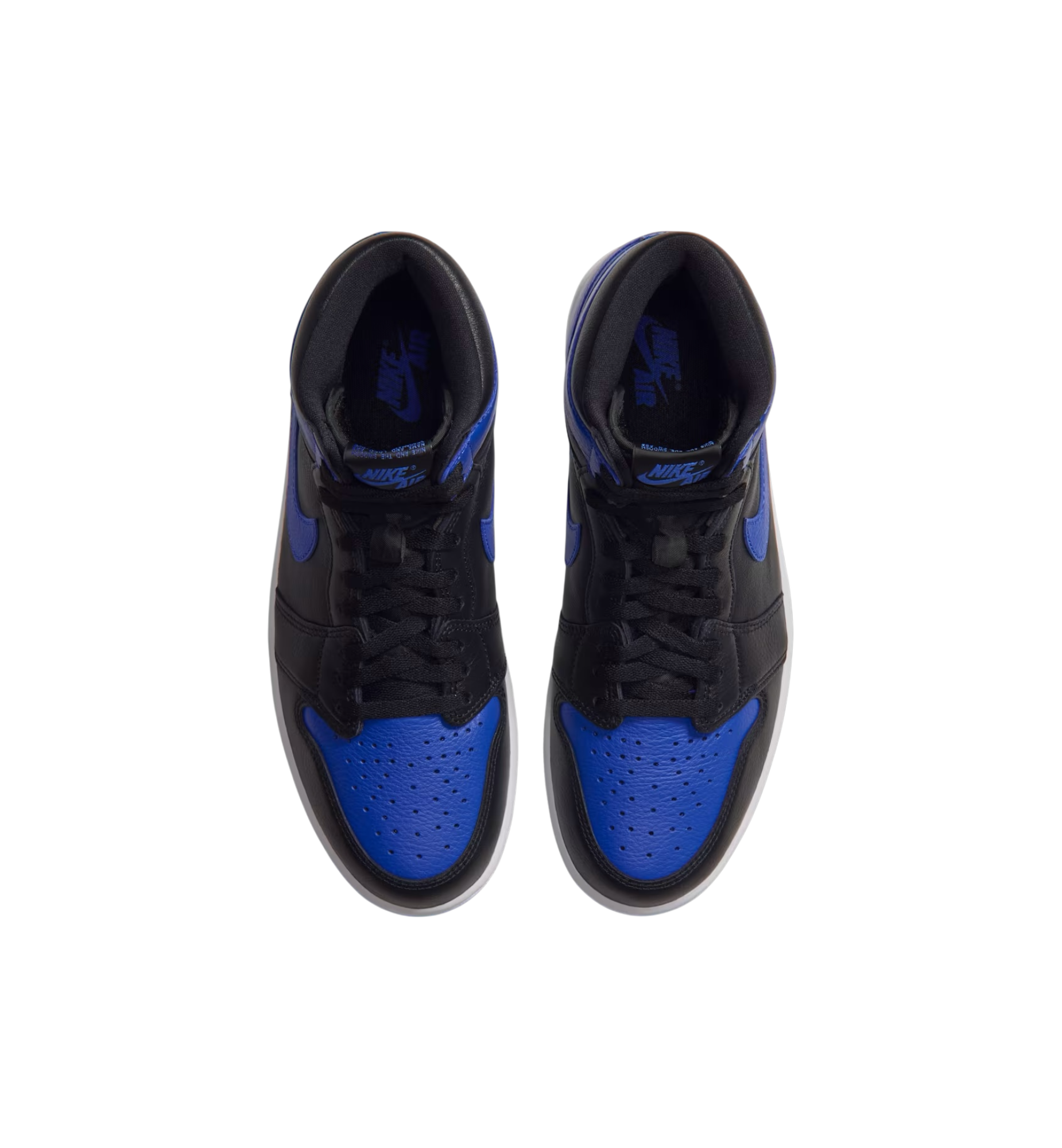 Air Jordan 1 Retro High OG Royal 2026 top view at Stashed UAE
