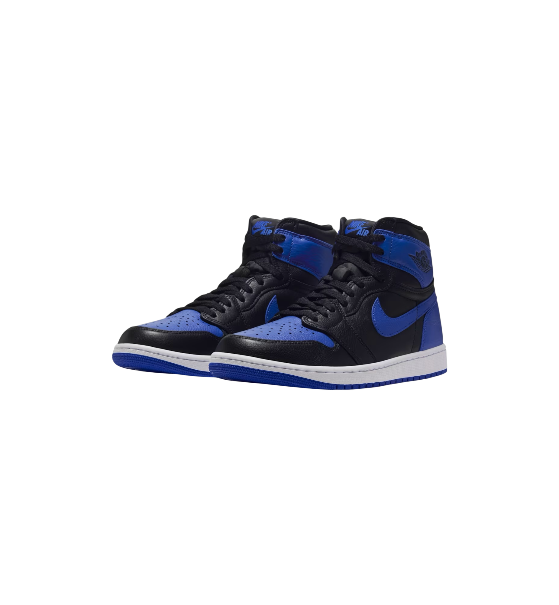 Air Jordan 1 Retro High OG Royal 2026 pair at Stashed UAE
