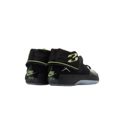 Air Jordan 40-28 Black Volt heel view at Stashed UAE