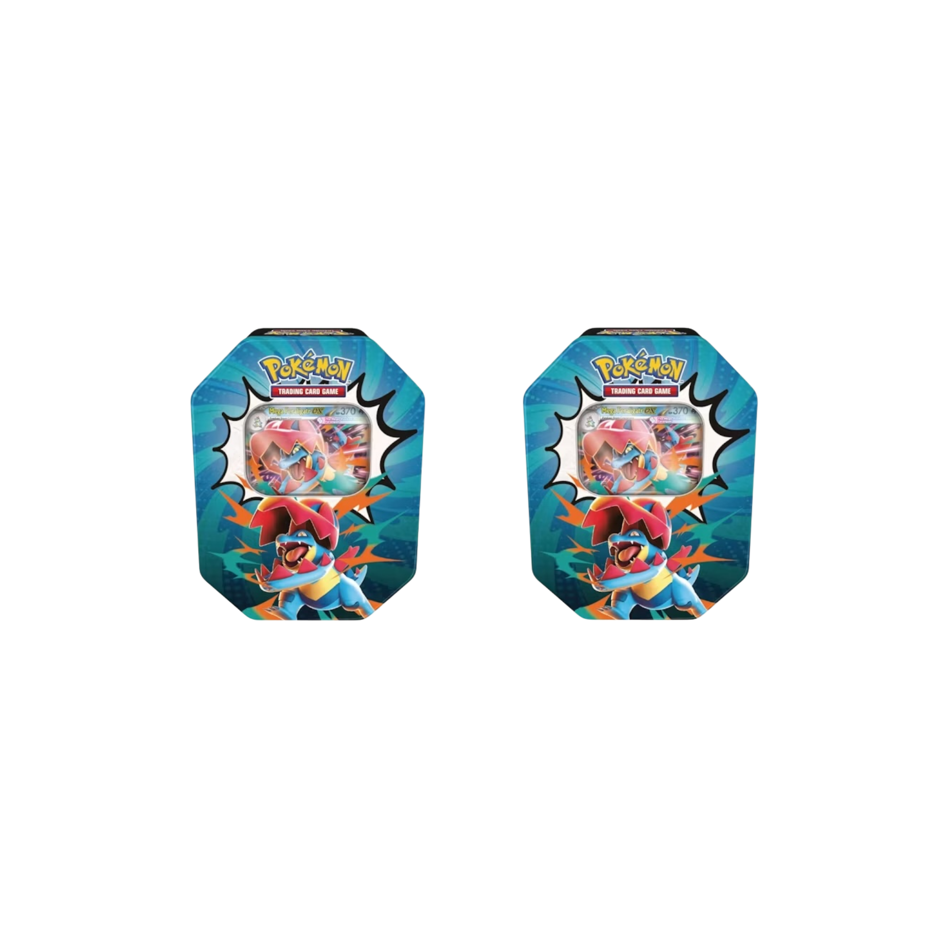 2026 Pokémon Mega Evolution Ascended Heroes Mega Feraligatr ex Tin 2 Tins at Stashed UAE