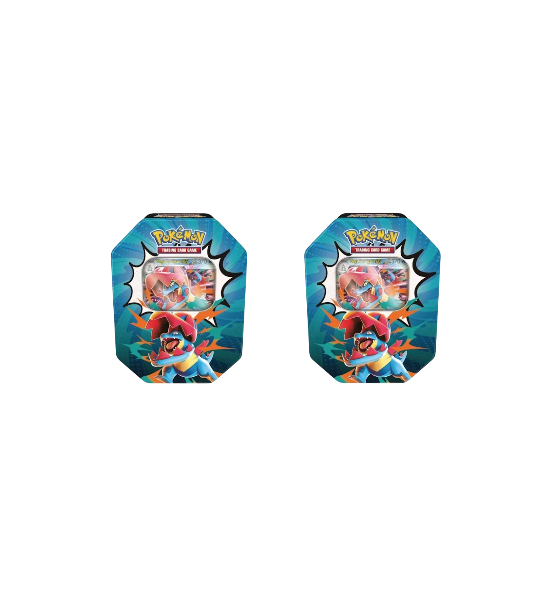 2026 Pokémon Mega Evolution Ascended Heroes Mega Feraligatr ex Tin 2 Tins at Stashed UAE