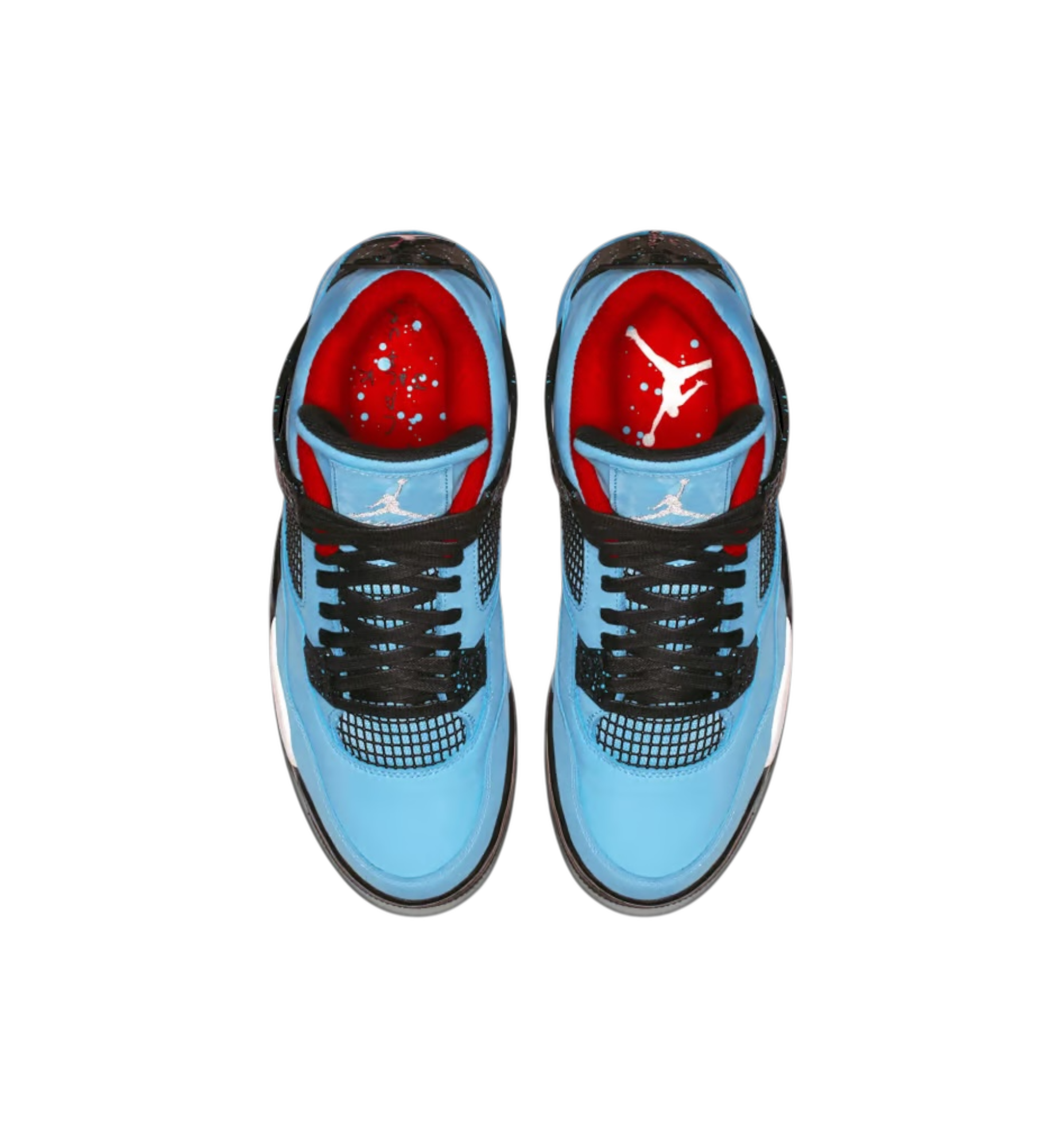 Air Jordan 4 Retro Travis Scott Cactus Jack top view at Stashed UAE